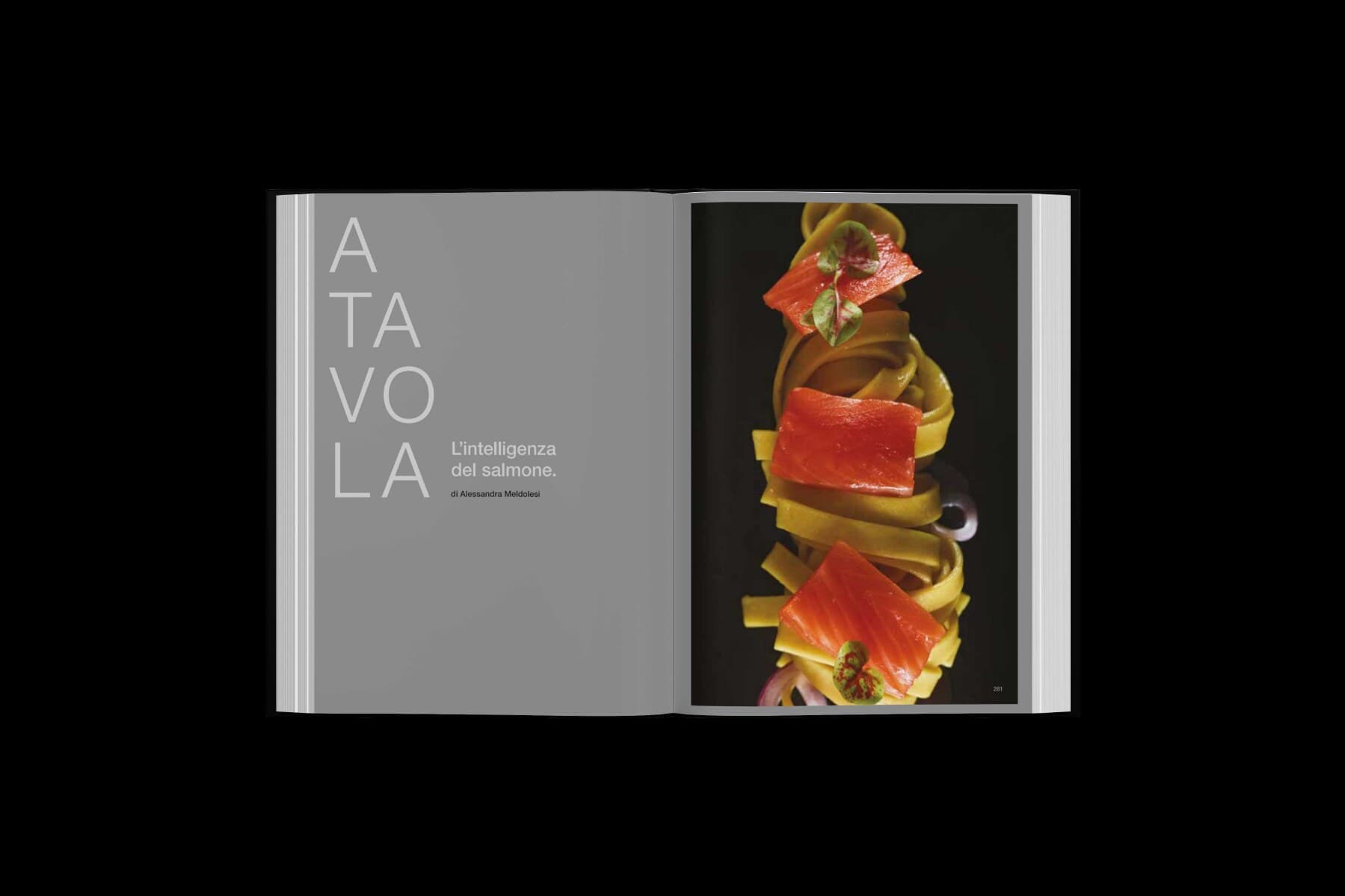 A tavola — L'intelligenza del salmone.