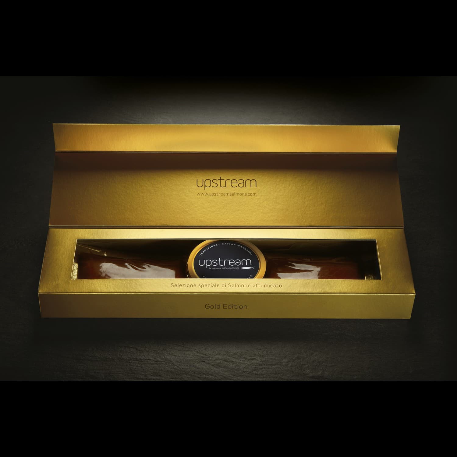 Gold Edition smoked salmon 250 g e Caviale